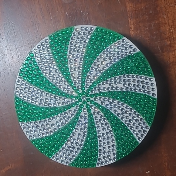 Rhinestone Christmas Coasters - Picture 10 of 14